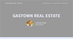 Desktop Screenshot of gastownrealestate.ca