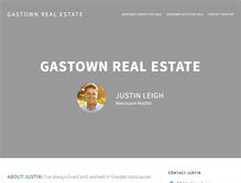 Tablet Screenshot of gastownrealestate.ca